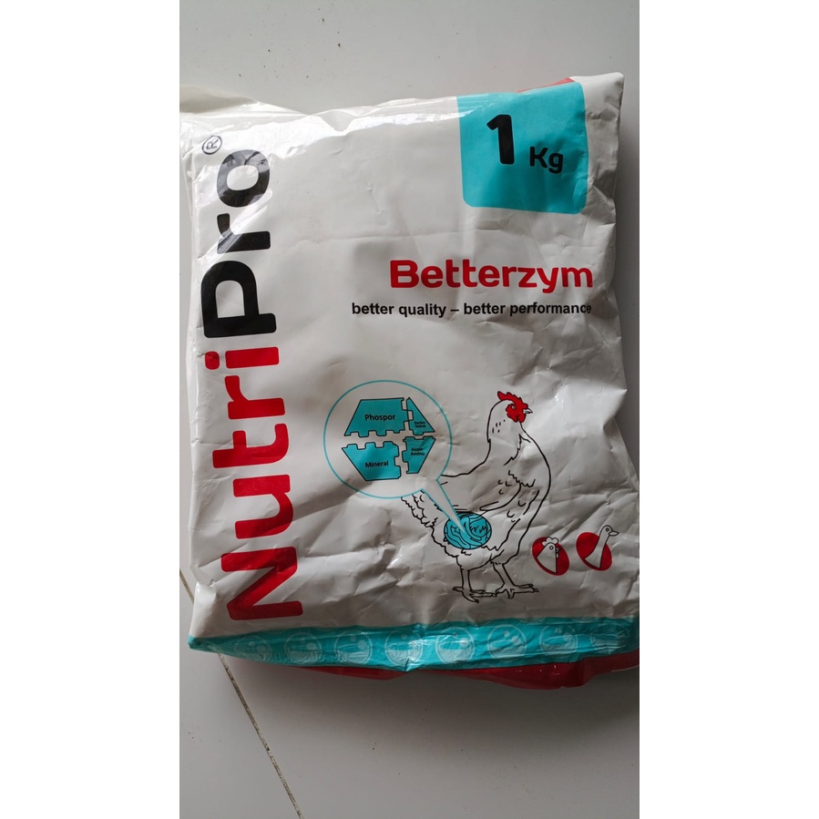 betterzym better performance pakan ayam burung probiotik nutripro enzim vitamin calcium kalek