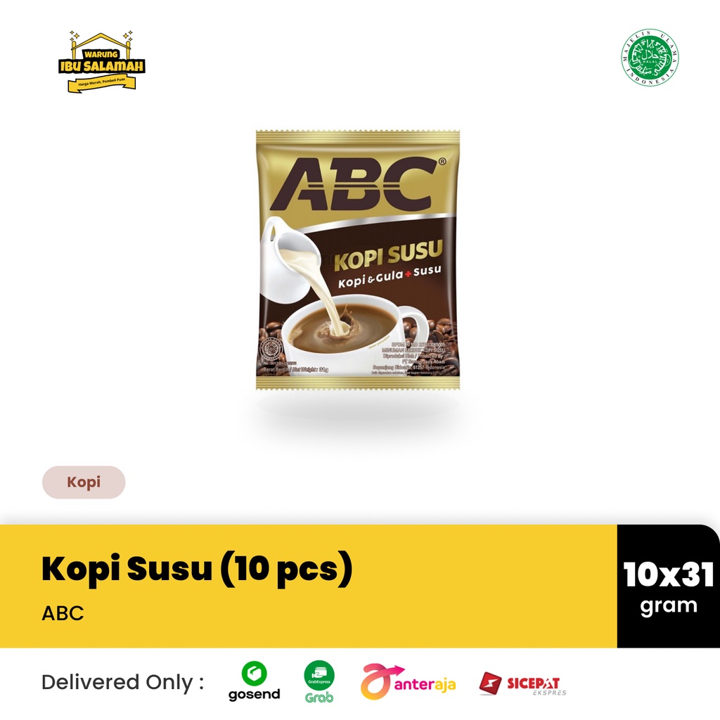 

Kopi Susu ABC Sachet - SERENCENG