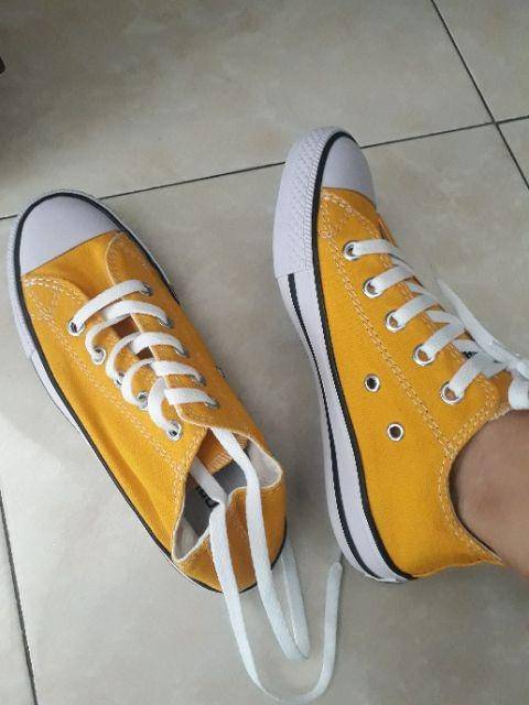 SEPATU CONVERSE Allstar Kuning / Sepatu Low pendek Kuning / yellow 24