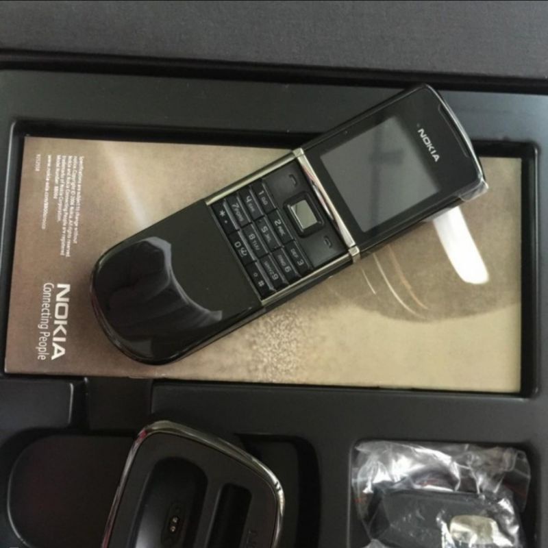Nokia 8800 Sirocco Black Fullset Superkolektor item