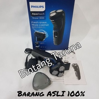 Shaver Philips S3122 Electric Shaver Philips Aquatouch S3122 Alat cukur kumis dan jenggot S3122