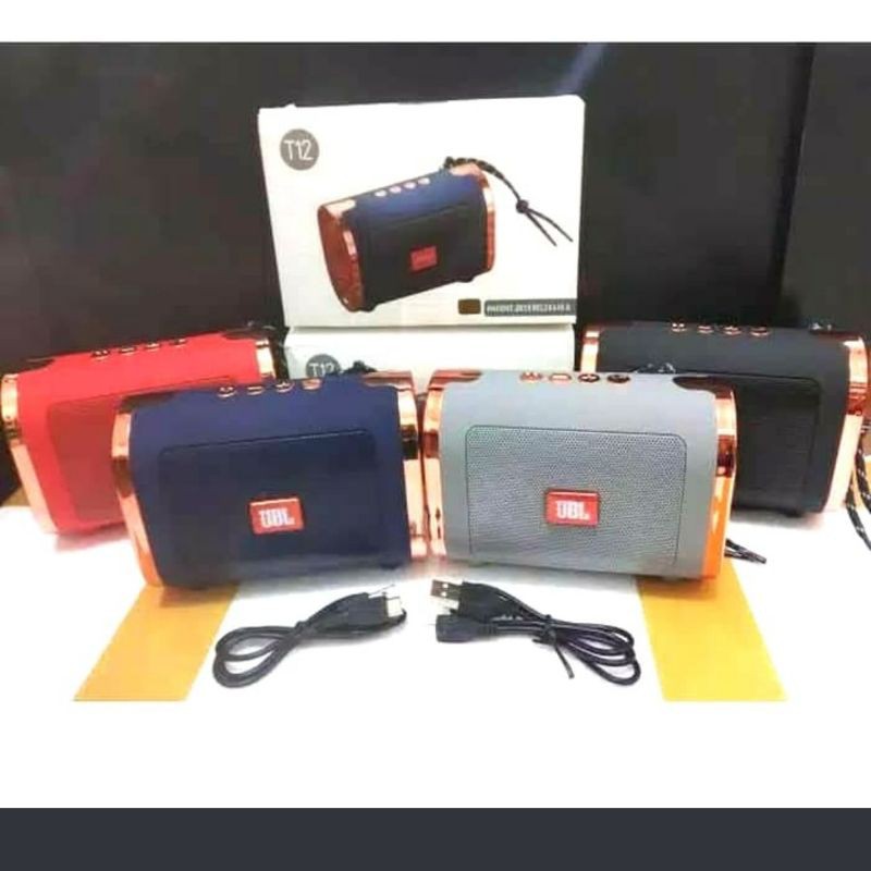 Speaker Bluetooth T12 (Speaker Mega Bass)