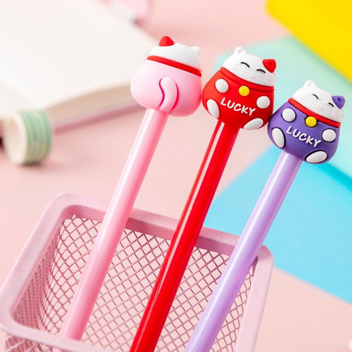 

Pulpen Unik / Lucu Motif Kucing Keberuntungan