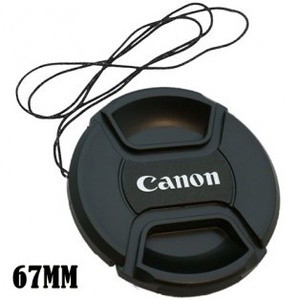 LENSCAP LENS CAP TUTUP LENSA  LOGO CANON 67mm