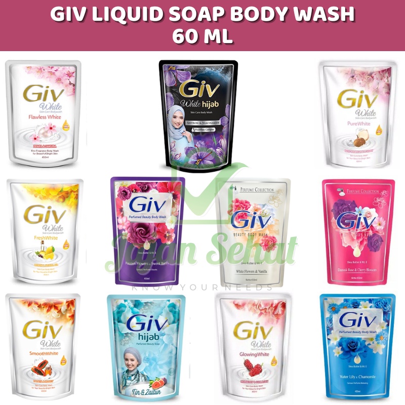 Giv Liquid Soap Body Wash 60ml