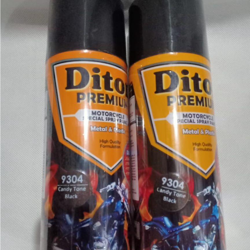 Pilok Pilox DITON Premium 9304 Candytone Black Candy Tone Hitam (400cc / 400ml)