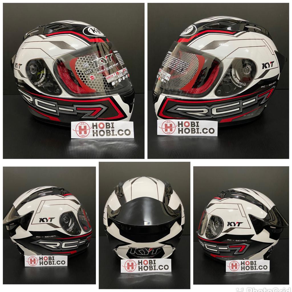HELM KYT FULL FACE  RC7 MOTIF KYT RC SEVEN MOTIF RC 7 ORIGINAL-3