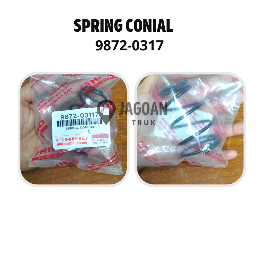 SPRING CONICAL MASTER KOPLING ATAS HINO 500 LOHAN FM260TI 9872-03117