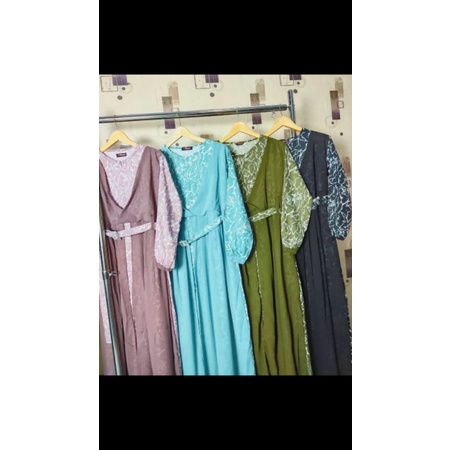 Gamis Shakila motif