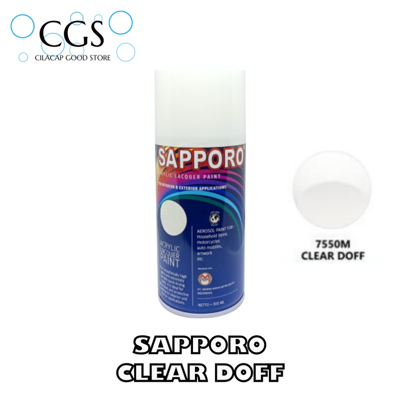 CLEAR DOFF SAPPORO CLEAR DOP 7550M - sapporo clear doff - sapporo clear dop - klir dop sapporo 7550m
