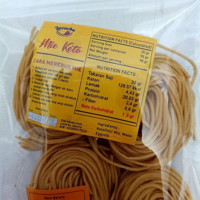 

ds201vvs Mie Original Keto || Low Carb || 4 Keping Ffa2D01A1