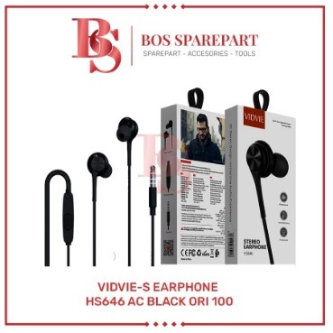 VIDVIE-S EARPHONE HS646 AC ORIGINAL 100