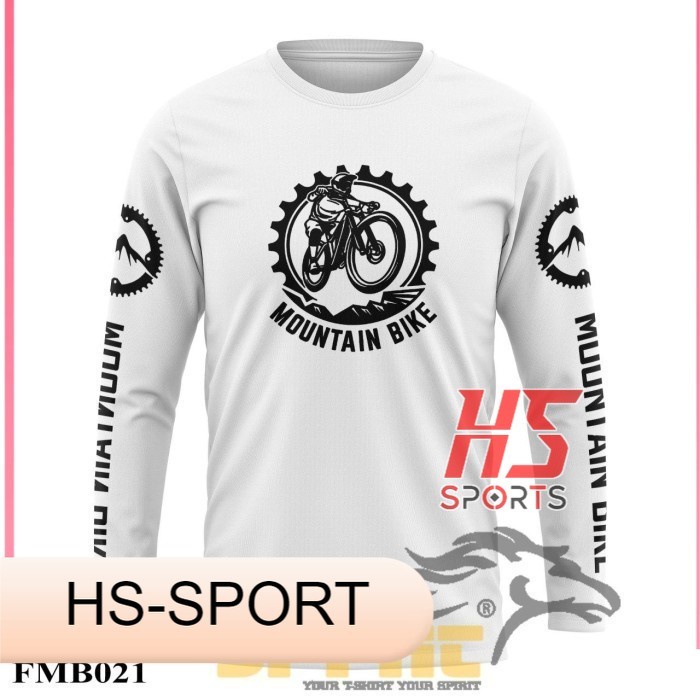 baju sepeda KAOS MTB THRILL BIKE/MOUNTAIN BIKE PAKAIAN SEPEDA GUNUNG - XS