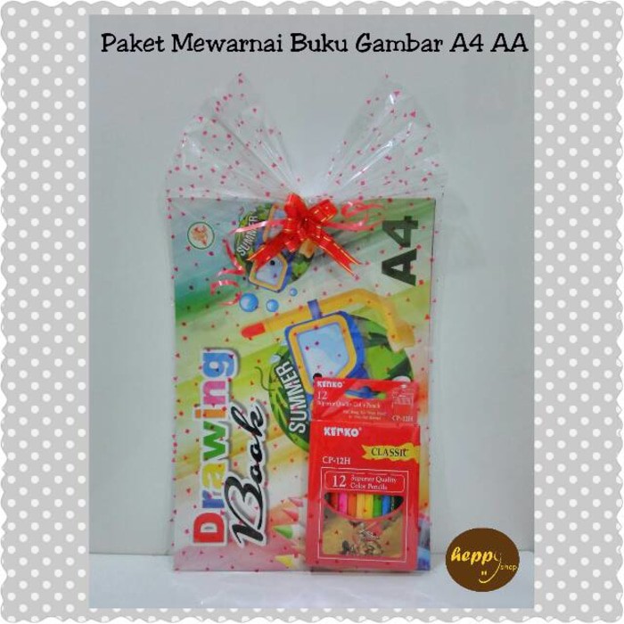 

Dijual Paket Mewarnai Buku Gambar A4 AA Souvenir Ultah Souvenir Ulang Tahun Murah