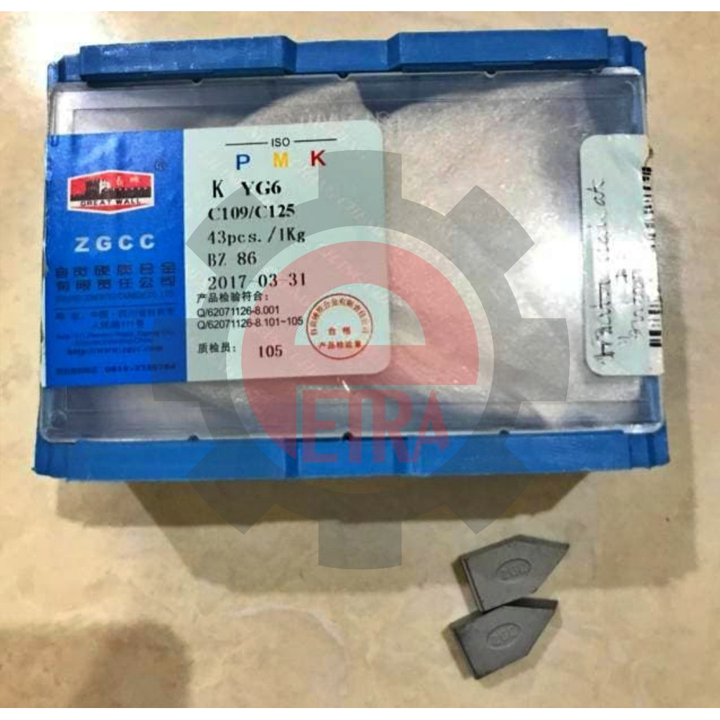 Mata Widia C125 YG6 Mata Bubut mata bor sumur Tricon - ecer