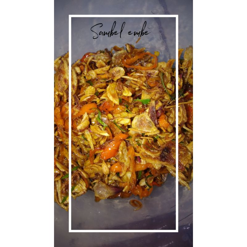 

Sambel Embe (Khas Bali)