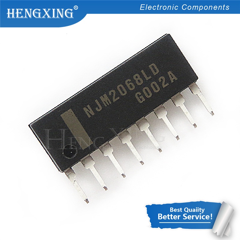 50pcs Ic NJM2068LD NJM2068 NJM4580L NJM4580 SIP-8