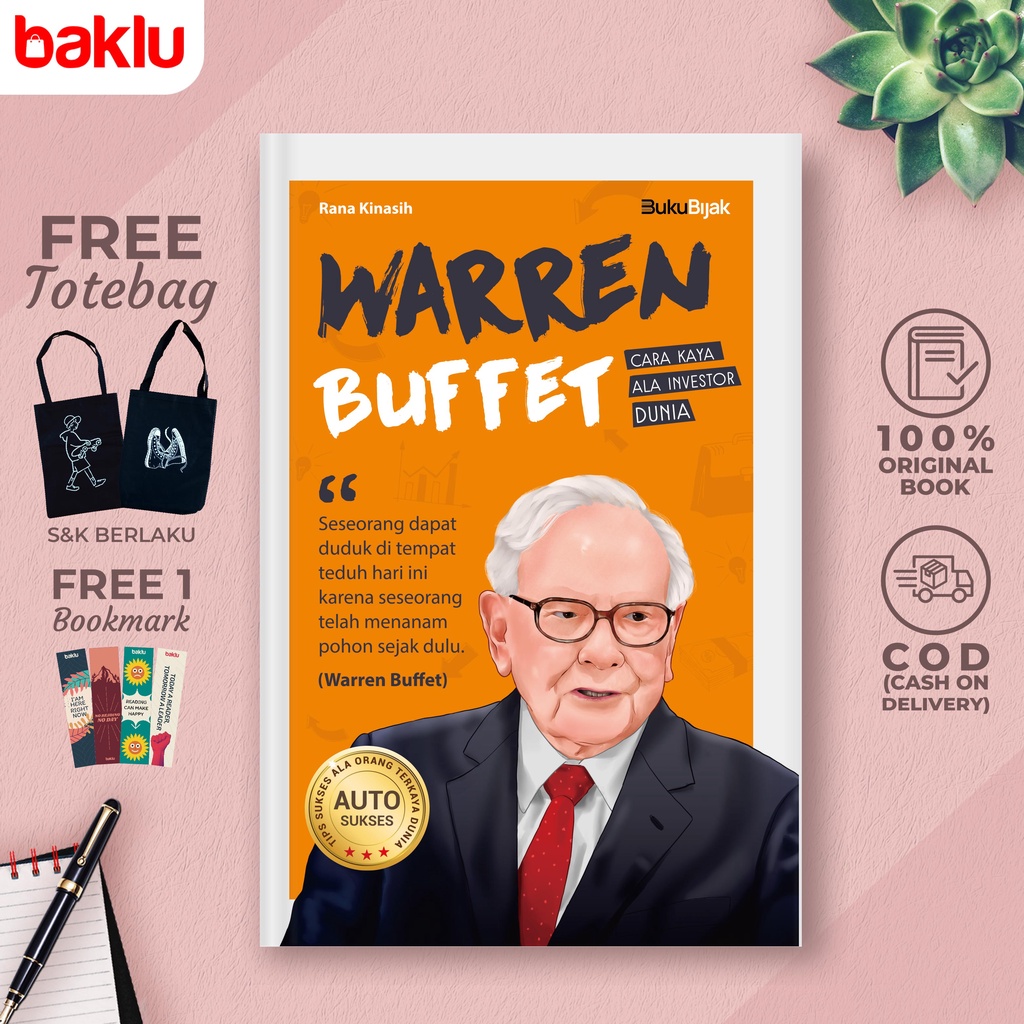 Jual Biografi Warren Buffet Cara Kaya Ala Investor Dunia - ARRUZZ MEDIA ...