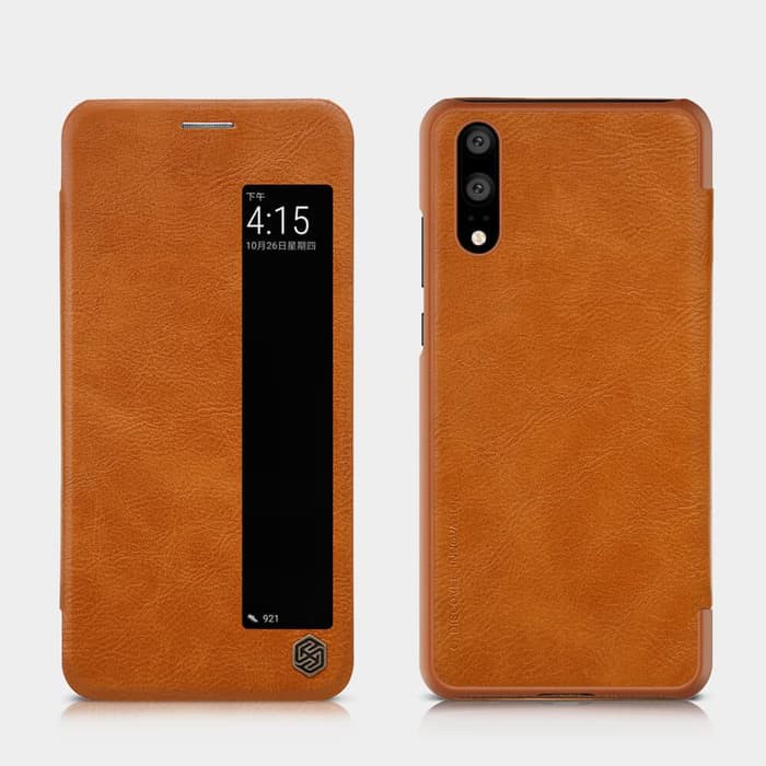 Flip Cover HUAWEI P20 Nillkin Qin Leather Flip Case Original