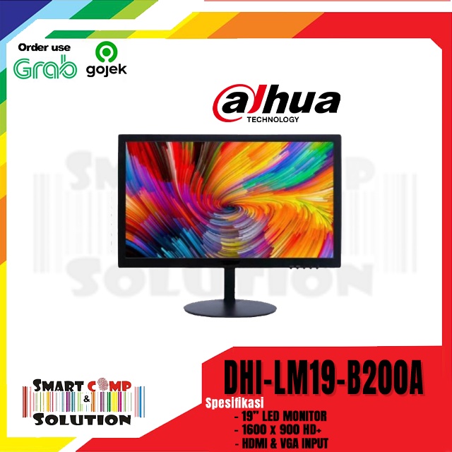 Monitor Dahua LM19 B200A 19.5 Inch HDMI VGA - Monitor 19 Inch