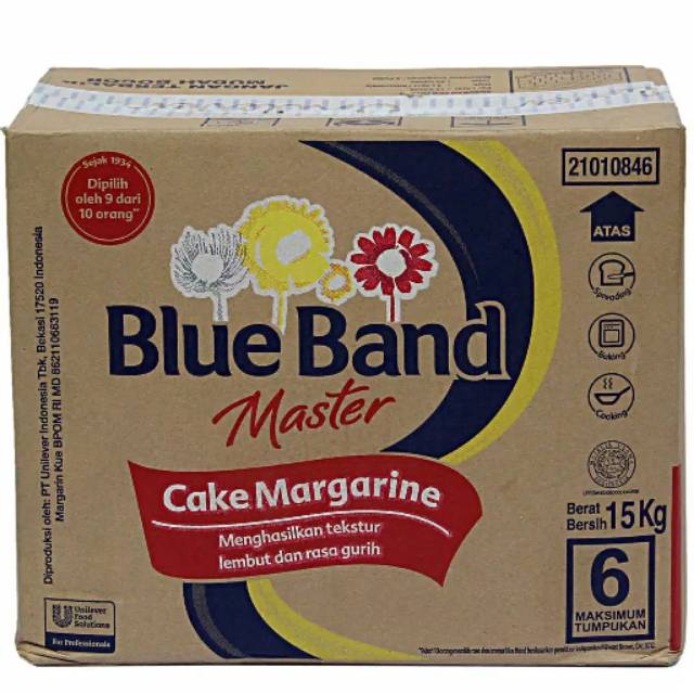 

Mentega blueband master repack @500 gram