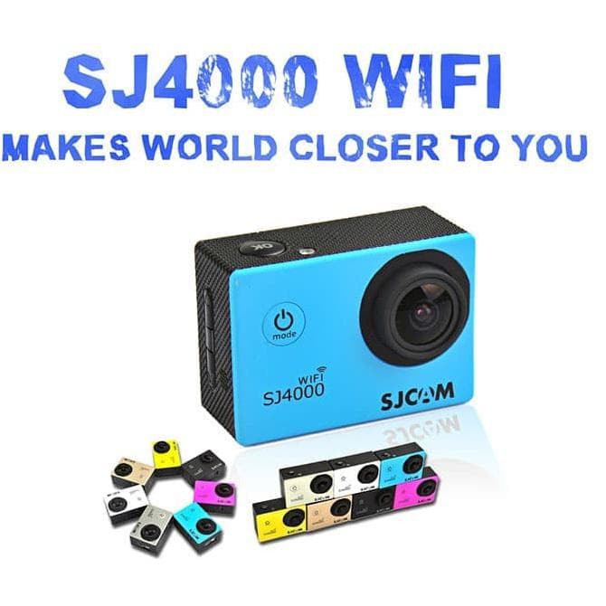 SJCAM SJ4000 WiFi Full HD Action Kamera 3 Way Super 16GB