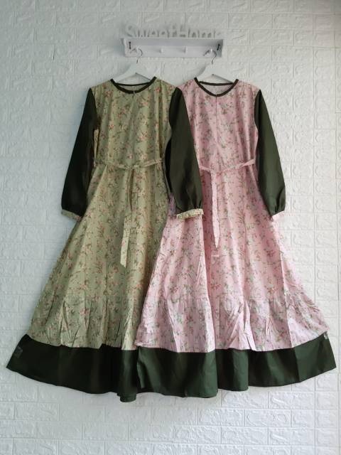 Manohara Dress Katun Jepang Ori Mix Toyobo