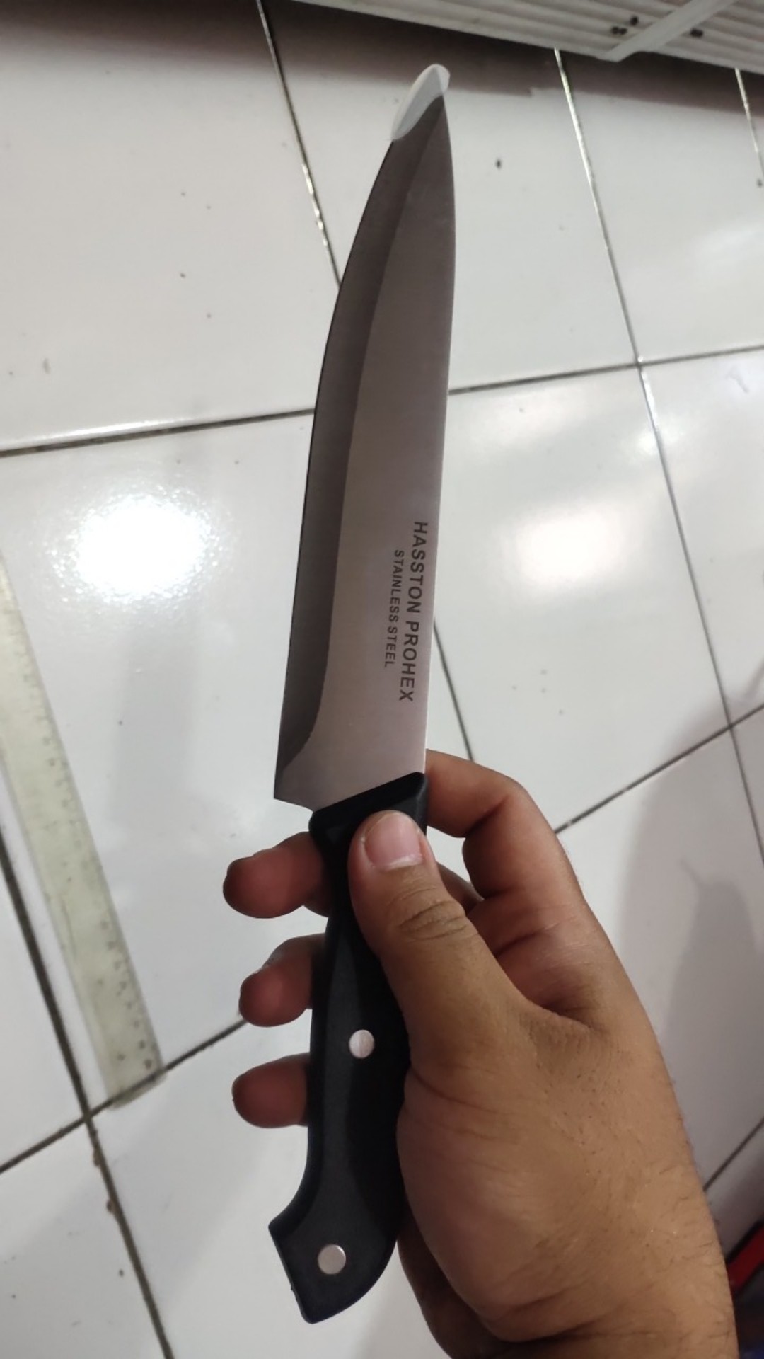 Hasston Prohex 3020-104 Pisau Dapur Besar Pisau Stainless Steel Kitchen Knife