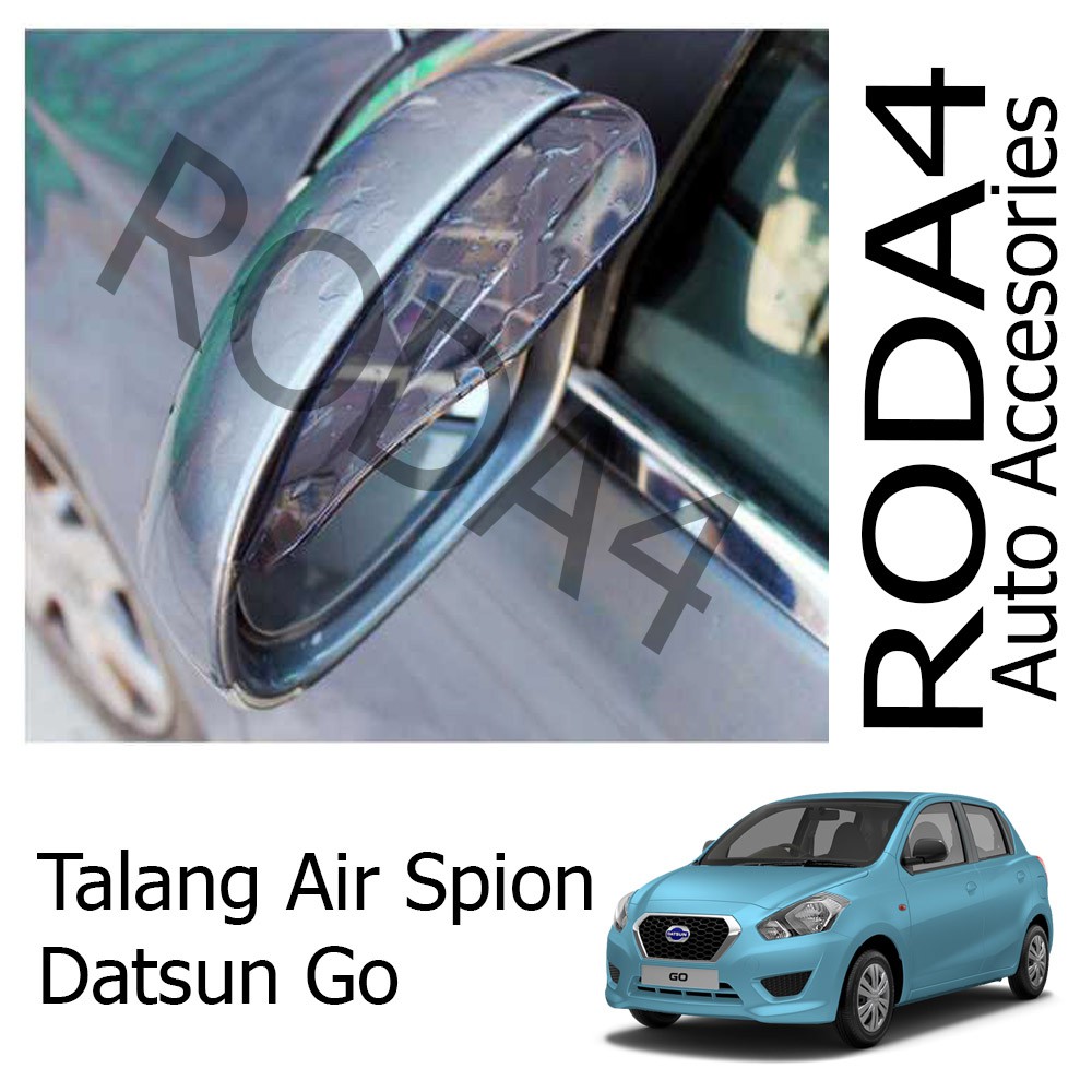 Talang Air / Mika Pelindung Spion Mobil dari Hujan (1 Set Isi 2) Datsun Go