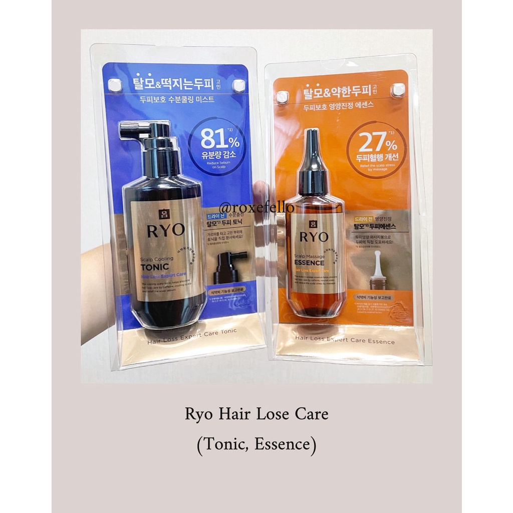 RYO Hair Loss Expert Care Scalp (Essence, Tonic, Cleanser)