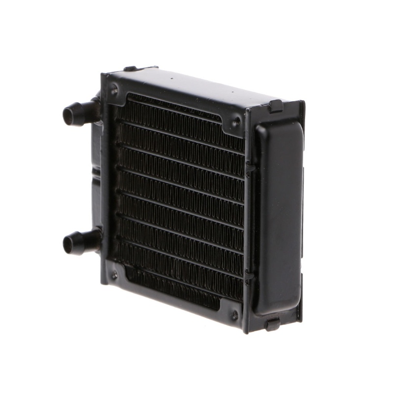 Bt Radiator Komputer Aluminium 80mm Pendingin Pendingin Air Untuk CPU GPU VGA Heatsink