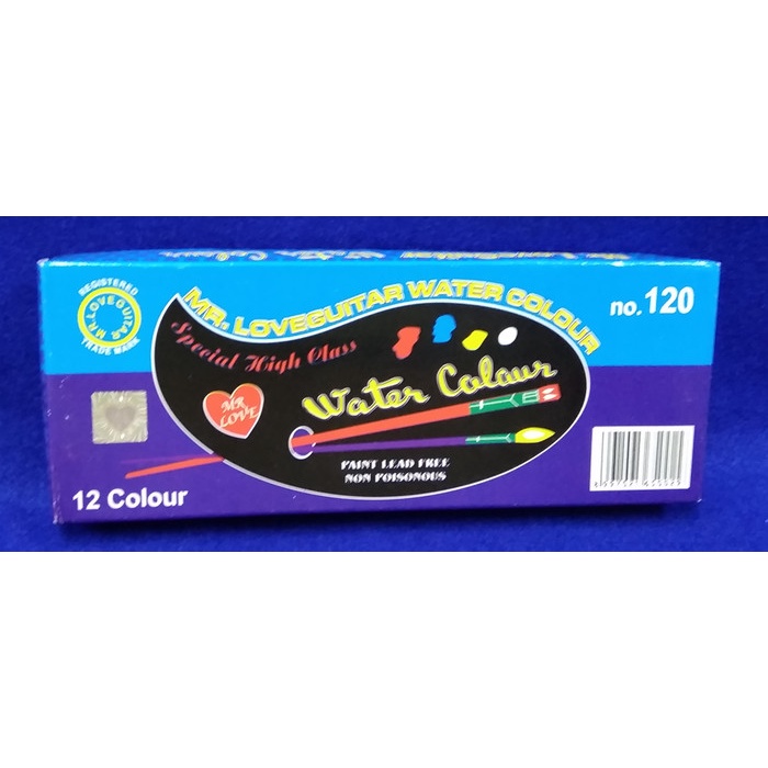 

Jual Mr. Loveguitar Water Colour 12 No.120 Cat Air 12 Warna Bergaransi