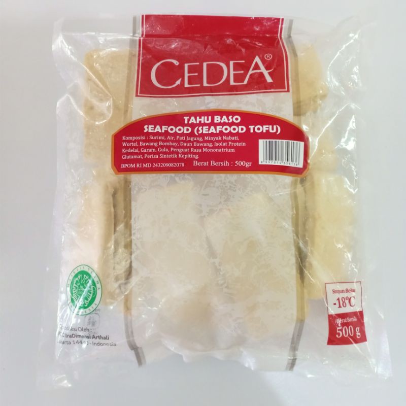 

Ced Tahu Baso Seafood (Seafood Tofu) 500 gram