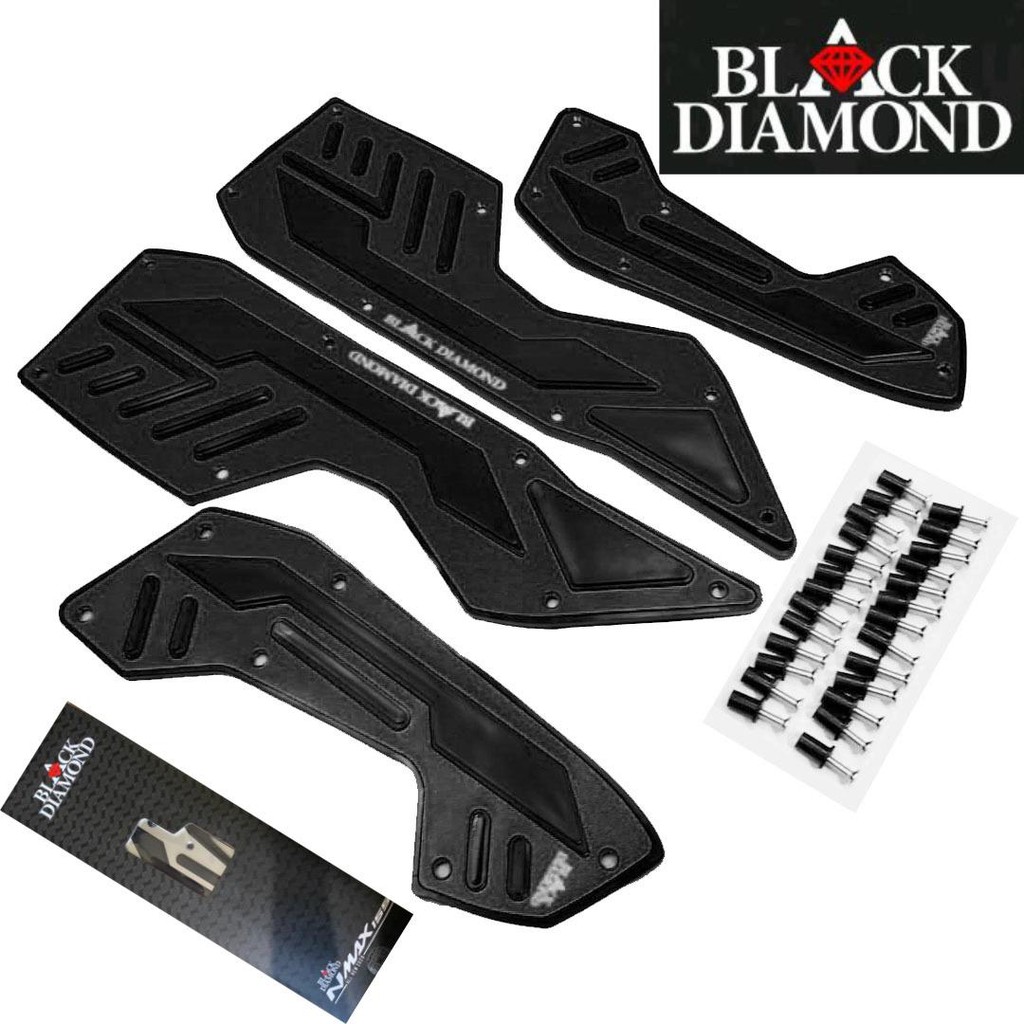 Bordes Nmax 2020 Karpet Pijakan Kaki Yamaha Nmax 2020 Black Diamond Original Shopee Indonesia