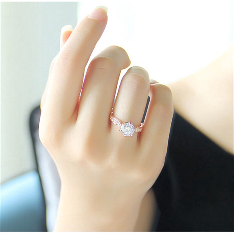 Cincin Berlian Gaya Korea