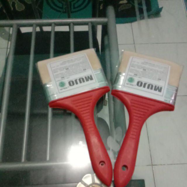 Kuas Halal 4 Inch Kuas Tanpa Bulu Babi Kuas Cat Serbaguna