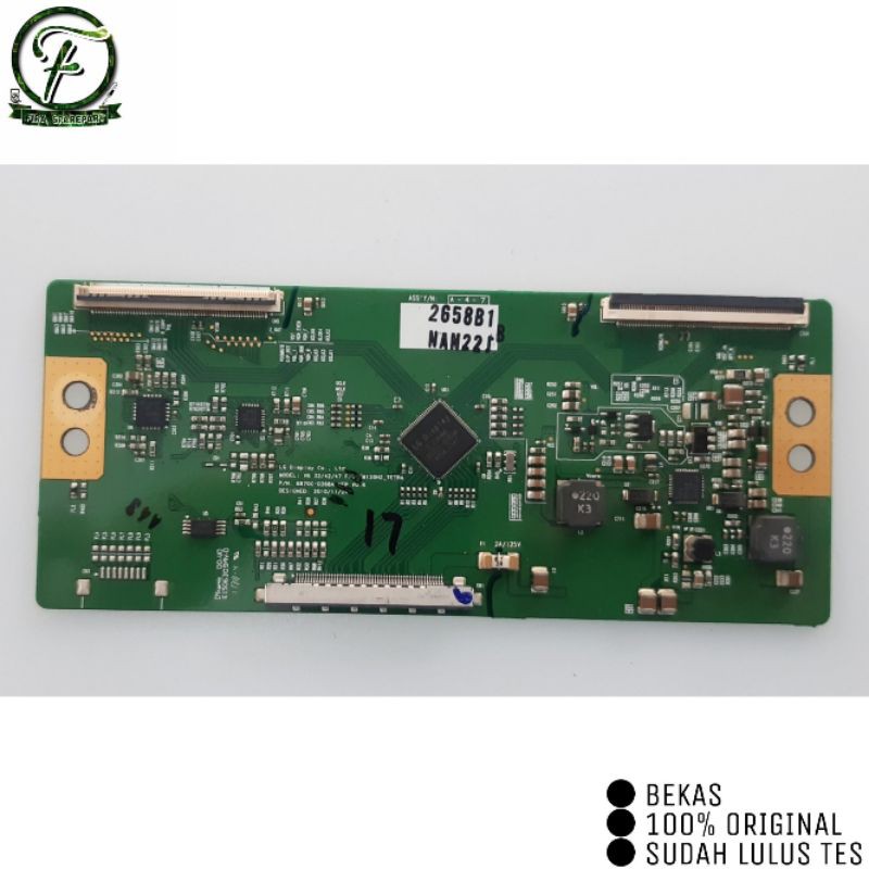 TCON T CON TICON BOARD TV LED LG 32LV3500-TG