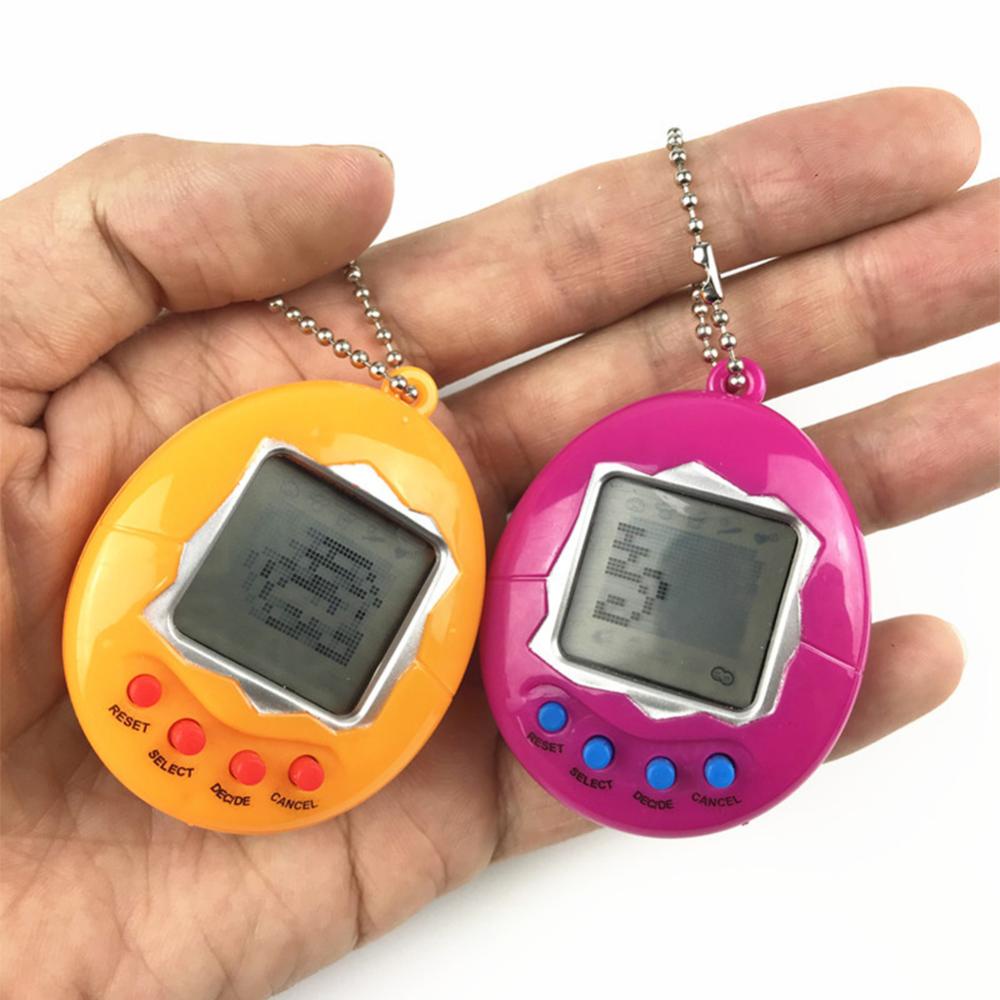 Timekey Mainan Tamagotchi Hewan Peliharaan Virtual Elektronik 168 Hewan Dengan Gantungan Kunci Untuk Anak L9X1