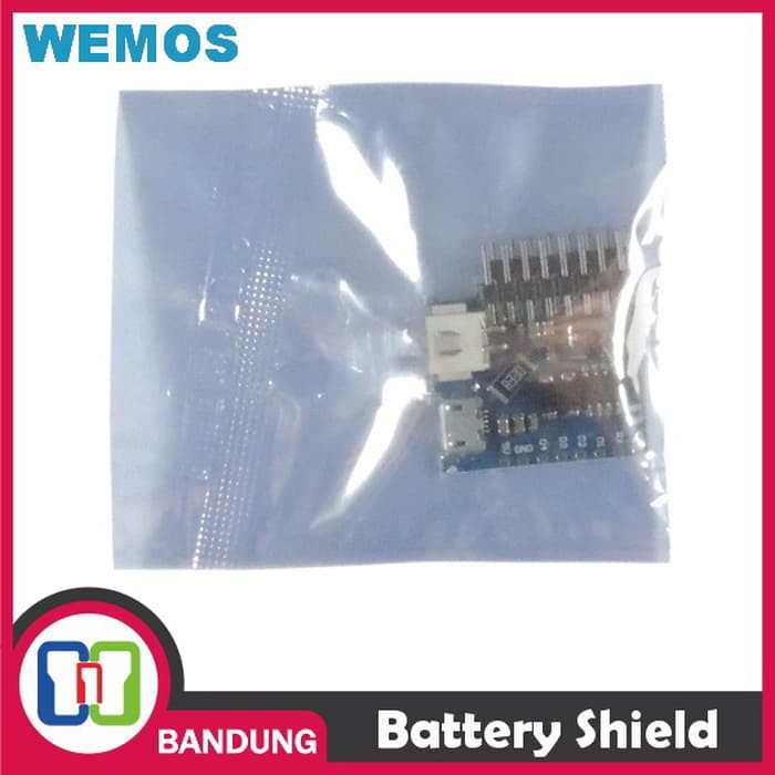 SINGLE LITHIUM BATTERY SHIELD CHARGING BOOST WEMOS D1 PRO MINI