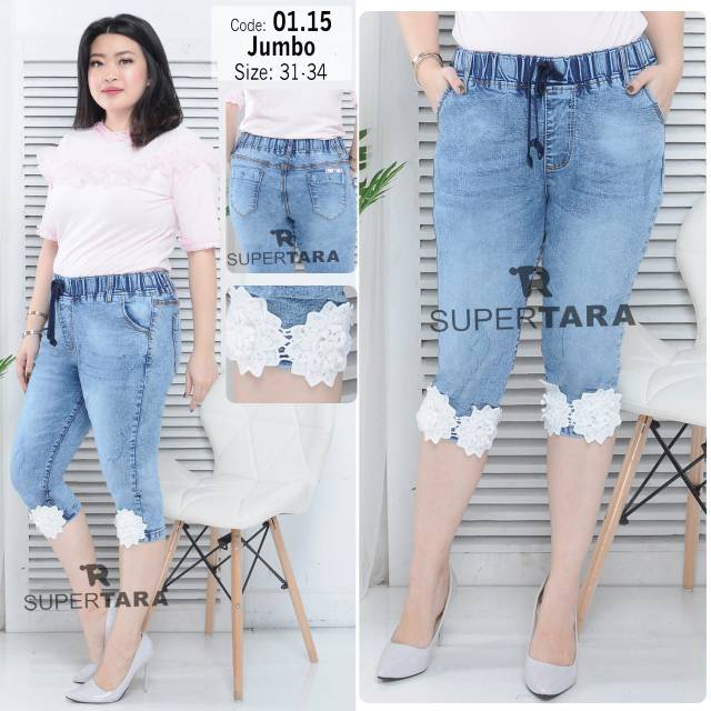 Celana 7/8 wanita jumbo