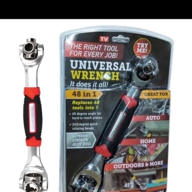 Tiger Wrench Universal 48 in 1 Kunci Pas Putar Serbaguna 48 in 1 Universal Wrench Tiger 48 in 1