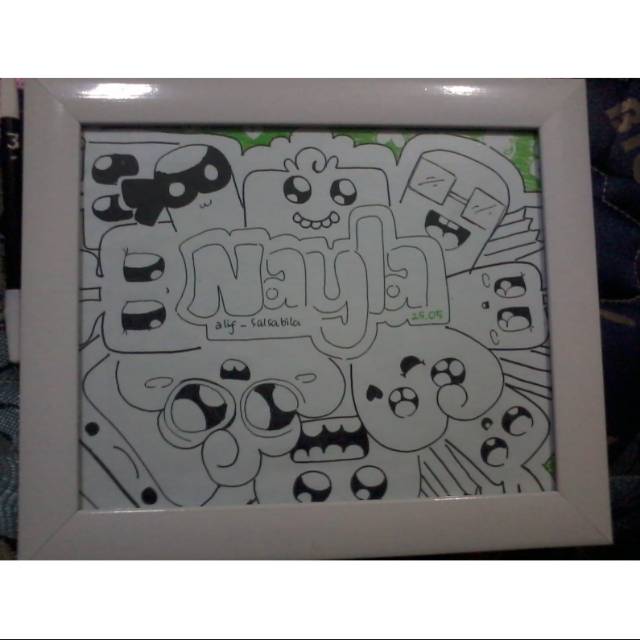 

doodle frame nick name. super murah