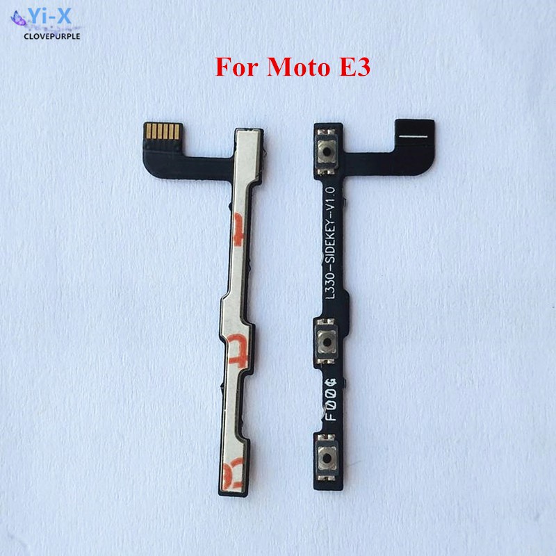 FLEXIBLE ON OFF MOTOROLA E3 POWER VOLUME