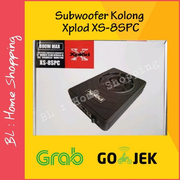 Subwofer Kolong Xplod XS - 8SPC Subwofer Aktif Xplod XS8SPC Subwofer Aktif Kolong Xplod XS 8SPC