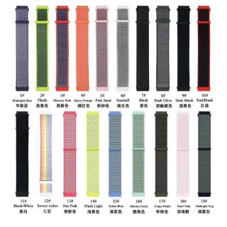 Strap Smartwatch Bahan Nilon Ukuran 22 20mm Untuk Samsung