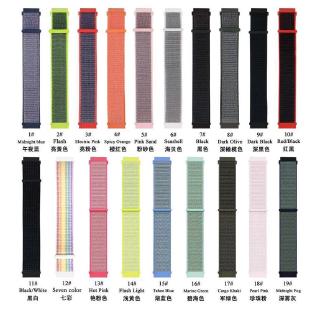 Strap Smartwatch Bahan Nilon Ukuran 22 20mm Untuk Samsung
