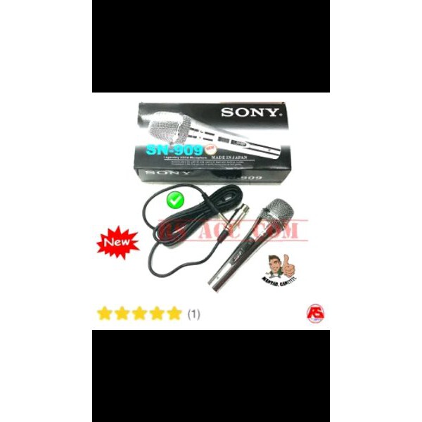 NEW...Mic Kabel Sony SN-909 Karaoke Room professional