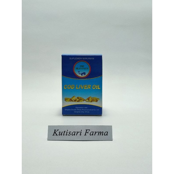 Cod Liver Oil 100 Kapsul