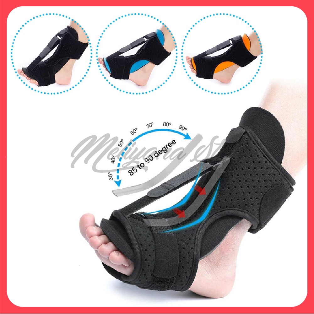 Plantar Fasciitis Drop Ankle Support Brace Foot Orthosis AFO Dorsal Night Splint