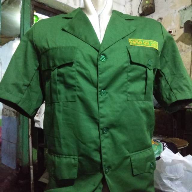 Jual jas ansor model soekarno + nama | Shopee Indonesia